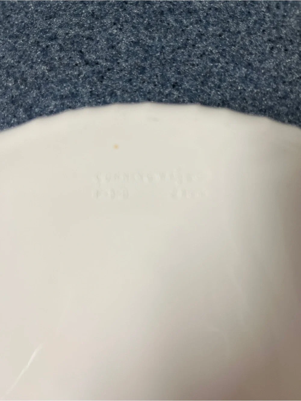 Corningware Vintage French White Porcelain Stoneware Quiche Pie Dish F-3-B